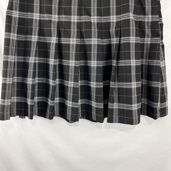 Divided Plaid 90s Y2K Grunge Mini Skirt - Picture 3 of 12